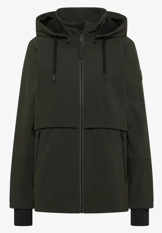 Softshell-jas met afneembare capuchon - Afbeelding 2