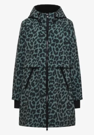 Alternative view of Softshell-jas met capuchon en luipaardprint