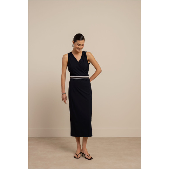 Studio Anneloes - D.Blauw | Dames | Jurk | D.Blauw | S | regular | Kamst mode