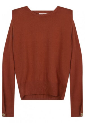 Esqualo - Cognac | Dames | Trui | Cognac | XXL | regular | Kamst mode