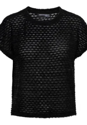 &Co - Zwart | Dames | Top | Zwart | S | regular | Kamst mode