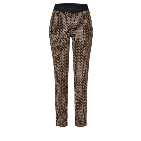 Toni - Taupe | Dames | Broek | taupe | 44 | regular | Kamst mode