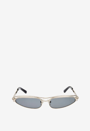 The Attico zonnebril ATTICO73C4SUN white gold/silver