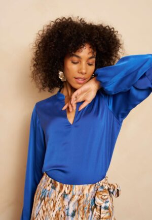 Top Veerle | Mid Blue