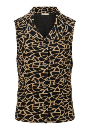 Dreamstar - Zwart | Dames | Gilet | Zwart | XL | regular | Kamst mode