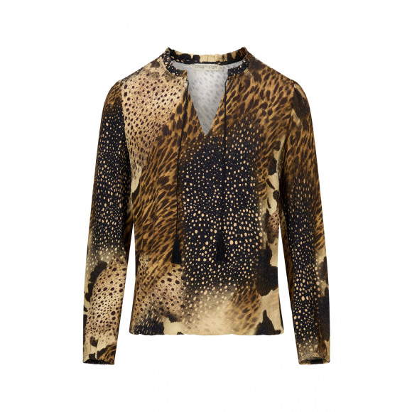 Dreamstar - Bruin | Dames | Blouse | Bruin | 48 | regular | Kamst mode