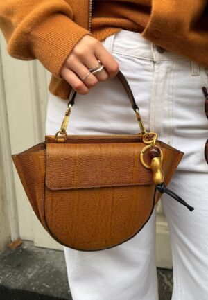 Wandler crossbody Hortensia Mini 000025-1776 tabacco lizzard