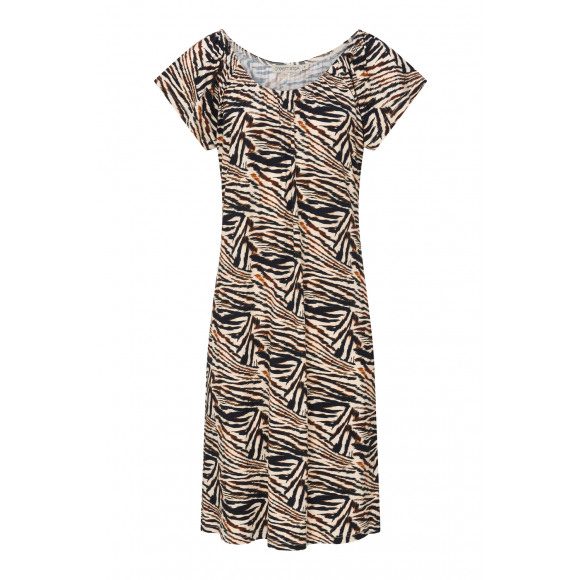 Dreamstar - Bruin | Dames | Jurk | Bruin | L | regular | Kamst mode