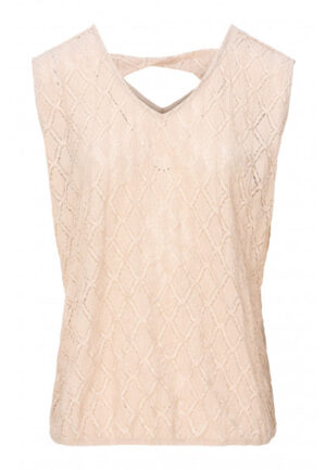 Dreamstar - Ivoor | Dames | Top | Ivoor | XXL | regular | Kamst mode