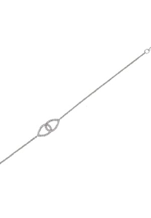 Alternative view of Orphelia Dames 925 Sterling Zilveren Armband - Zilver ZA-7050