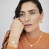 Luxenter Gouden Hematiet Armband afgewerkt in 18K geelgoud - Siever - Afbeelding 2