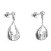 Orphelia 'Etoile' Dames 925 Sterling Zilveren Oorbellen - Zilver ZO-7524 - Afbeelding 2