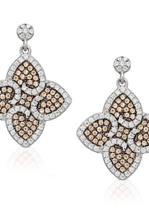 Orphelia Dames 925 Sterling Zilveren Oorbellen - Zilver ZO-5225