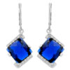 Orphelia 'Hilma' Dames 925 Sterling Zilveren Dangle Oorbellen - Zilver ZO-7208