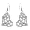 Orphelia Dames 925 Sterling Zilveren Oorbellen - Zilver ZO-5221