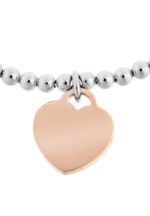 Alternative view of Orphelia 'Izabella' Dames 925 Sterling Zilveren Armband - Zilver/Roze ZA-7185