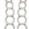 Orphelia Dames 925 Sterling Zilveren Dangle Oorringen - Zilver ZO-5762 - Afbeelding 2