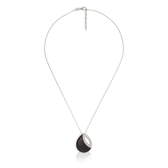 Orphelia Dames 925 Sterling Zilveren Ketting met Hanger - Zilver ZH-4546 - Afbeelding 2