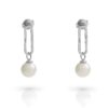 Orphelia 'Grand' Dames 925 Sterling Zilveren Oorbellen - Zilver ZO-7558