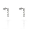 Orphelia 'Bling' Dames 925 Sterling Zilveren Oorbellen - Zilver ZO-7547 - Afbeelding 2