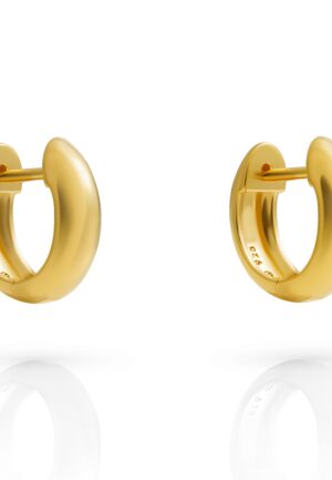 Orphelia 'Dory' Dames 925 Sterling Zilveren Creolen - Goud ZO-7556/G