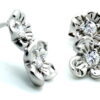 Orphelia Dames 925 Sterling Zilveren Stud Oorbellen - Zilver ZO-6018