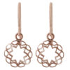 Orphelia 'Jasmine' Dames 925 Sterling Zilveren Oorbellen - Roze ZO-7076/1