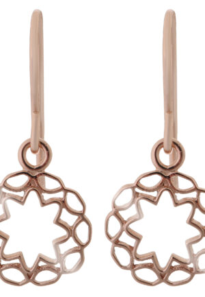 Orphelia 'Jasmine' Dames 925 Sterling Zilveren Oorbellen - Roze ZO-7076/1