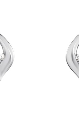 Alternative view of Orphelia 'Milan' Dames 925 Sterling Zilveren Stud Oorbellen - Zilver ZO-7519