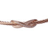 Orphelia 'Bowi' Dames 925 Sterling Zilveren Armband - Roze ZA-7402