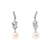 Orphelia 'Clara' Dames 925 Sterling Zilveren Hangoorbellen - Zilver ZO-7515