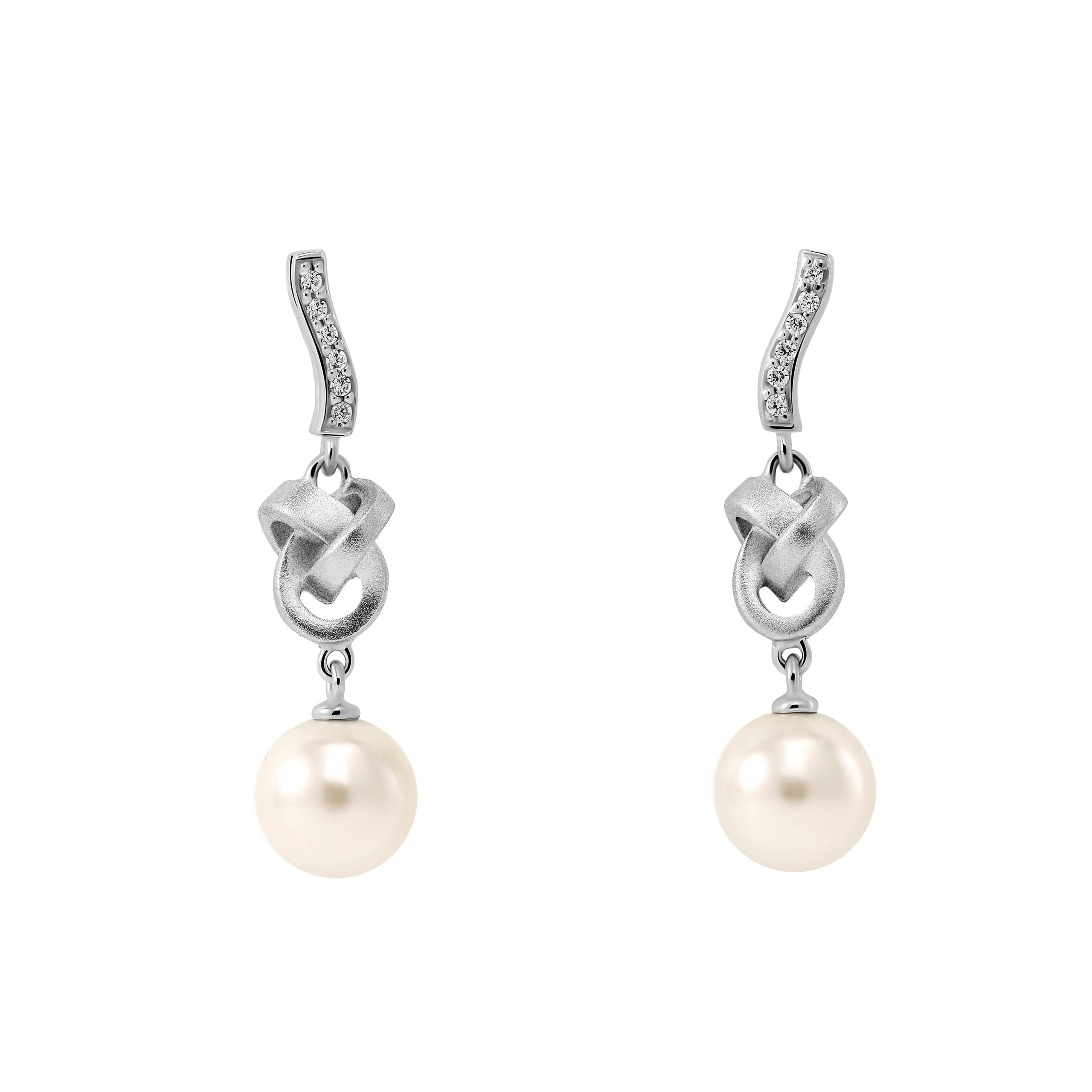 Orphelia 'Clara' Dames 925 Sterling Zilveren Hangoorbellen - Zilver ZO-7515