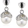 Orphelia Dames 925 Sterling Zilveren Oorbellen - Zilver ZO-5029