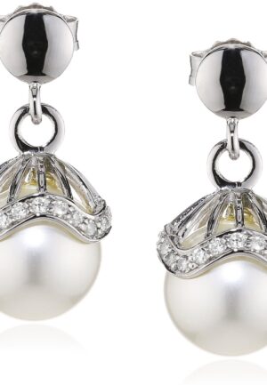 Orphelia Dames 925 Sterling Zilveren Oorbellen - Zilver ZO-5029