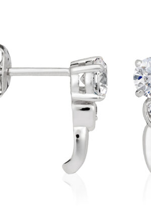 Orphelia Dames 925 Sterling Zilveren Stud Oorbellen - Zilver ZO-5110
