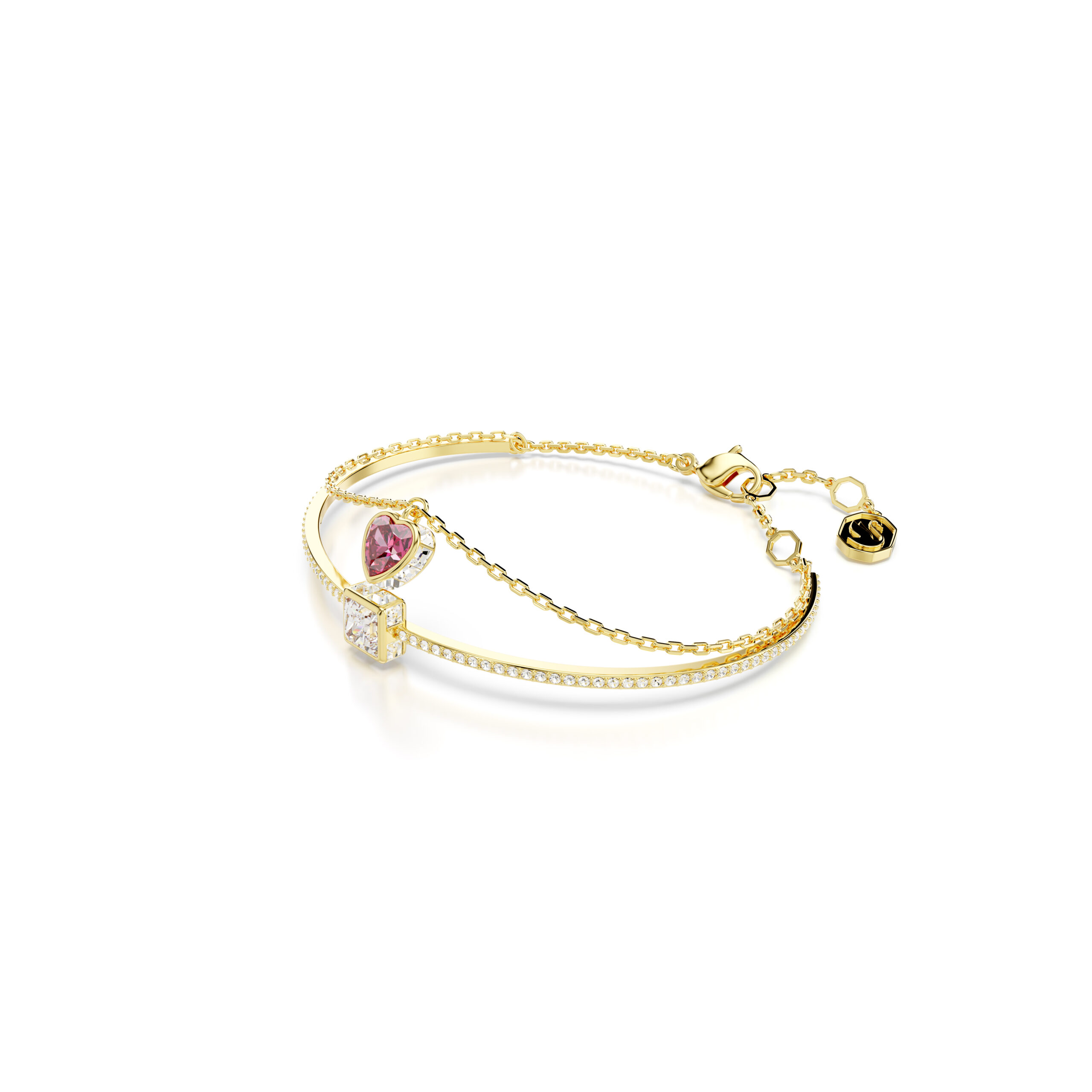 Swarovski 'Chroma' Dames Goudkleurige Metalen Armband - Goud 5683835 - Afbeelding 2