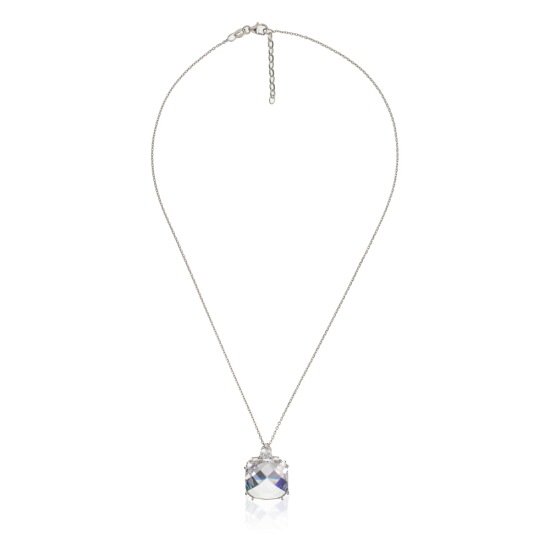 Orphelia Dames 925 Sterling Zilveren Ketting met Hanger - Zilver ZH-4550 - Afbeelding 2