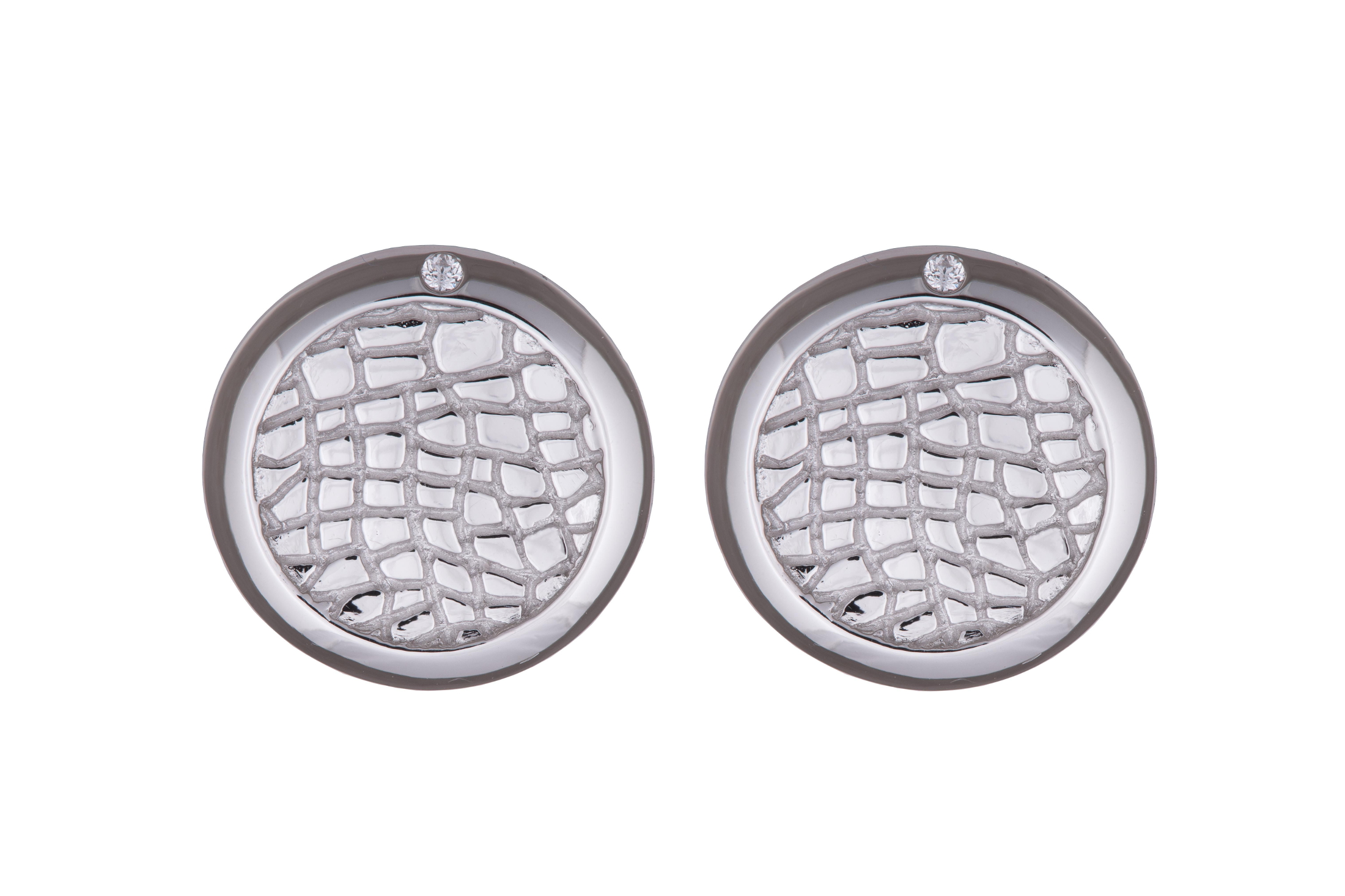 Orphelia Dames 925 Sterling Zilveren Stud Oorbellen - Zilver ZO-5924