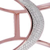 Orphelia Dames 925 Sterling Zilveren Armband - Roze ZA-7407