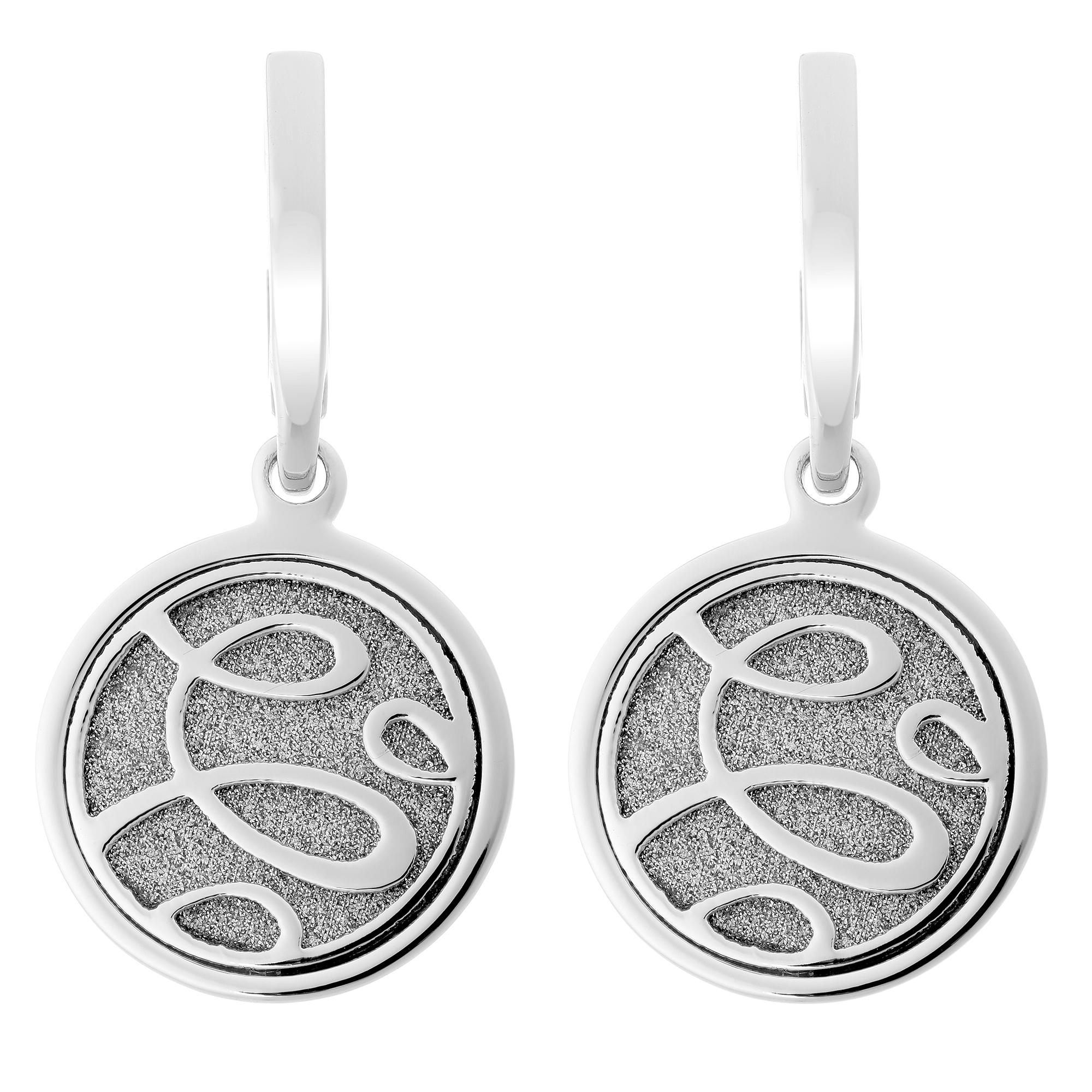 Orphelia 'Serena' Dames 925 Sterling Zilveren Oorbellen - Zilver ZO-7096