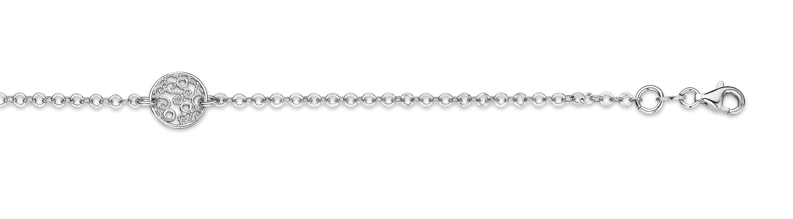 Orphelia Dames 925 Zilveren Armband - Zilver ZA-1977 - Afbeelding 2