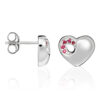 Orphelia Dames 925 Sterling Zilveren Stud Oorbellen - Zilver ZO-5020 - Afbeelding 2