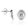 Orphelia Dames 925 Sterling Zilveren Stud Oorbellen - Zilver ZO-5008 - Afbeelding 2