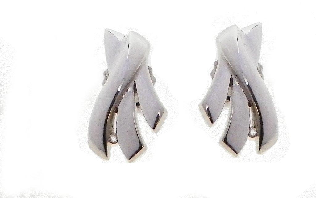Orphelia Dames 925 Sterling Zilveren Oorbellen - Zilver ZO-5684