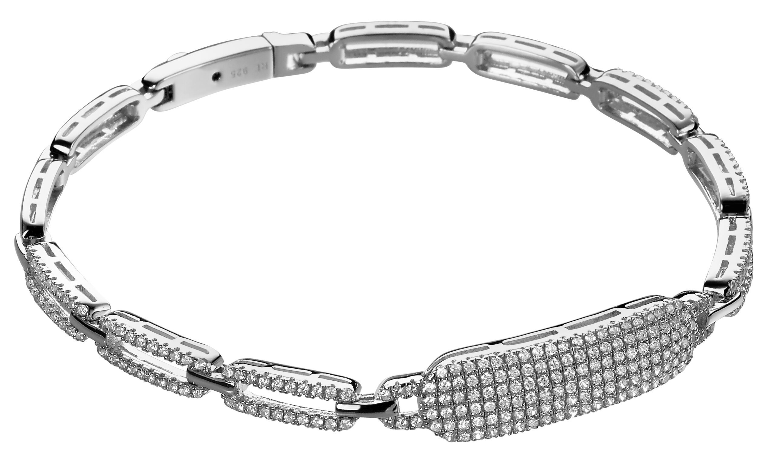 Orphelia Dames 925 Sterling Zilveren Armband - Zilver ZA-1003