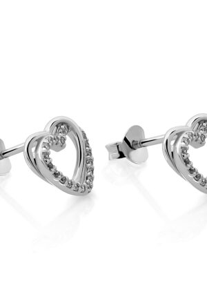 Orphelia 'Ariana' Dames 925 Sterling Zilveren Oorbellen - Zilver ZO-7482