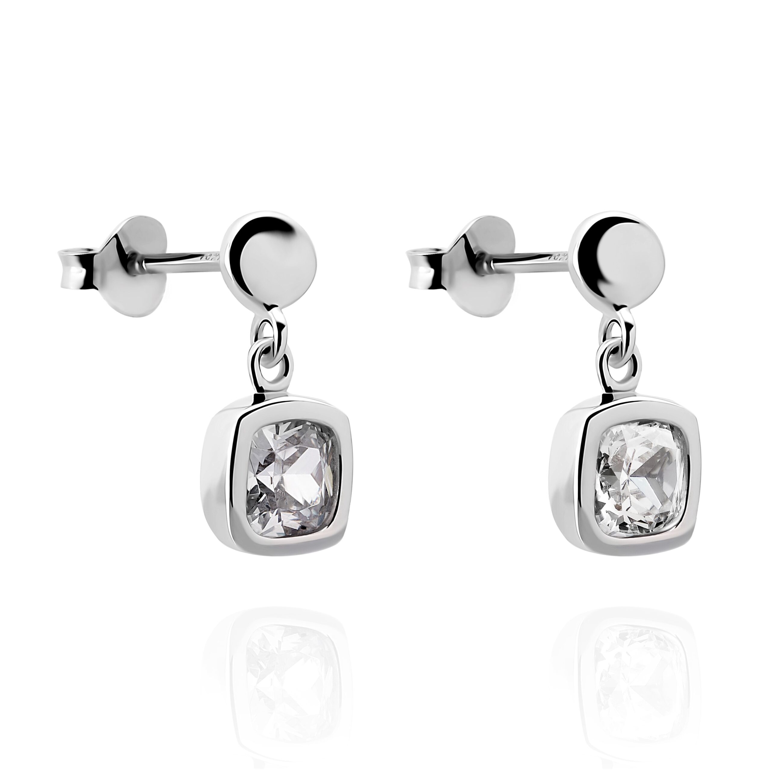 Orphelia 'Myrela' Dames 925 Sterling Zilveren Oorbellen - Zilver ZO-7486