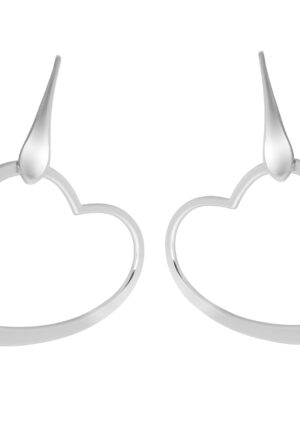 Orphelia 'Becky' Dames 925 Sterling Zilveren Oorbellen - Zilver ZO-7193