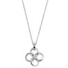 Orphelia 'Aida' Dames 925 Sterling Zilveren Ketting met Hanger - Zilver ZH-7472