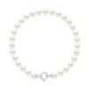 Armband Gekweekte Parels Zoetwater 6-7mm White Luxury White Gold Clasp